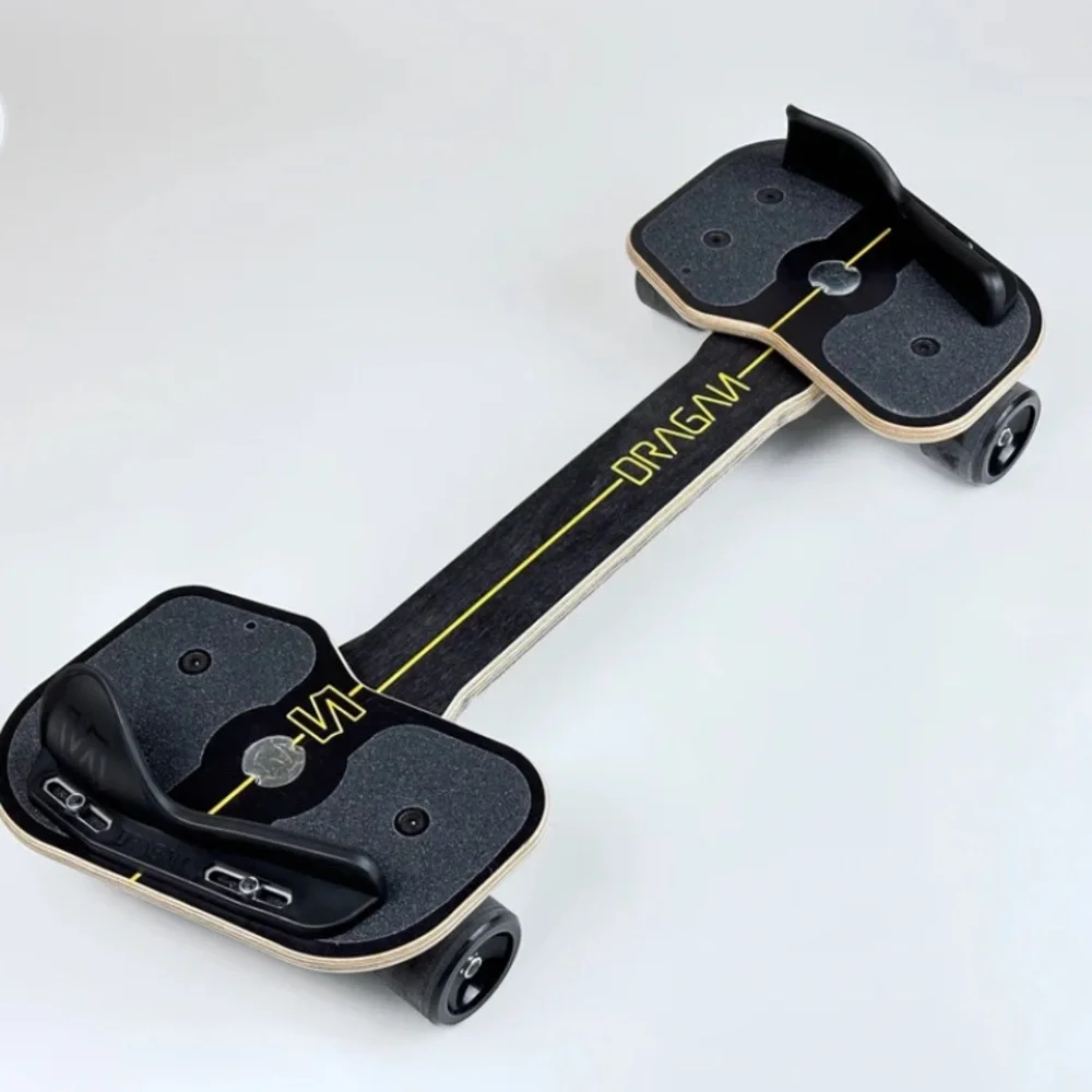 DRAGAN Cruiser Streetboard: Black Edition with yellow details - Picture 1 of 13